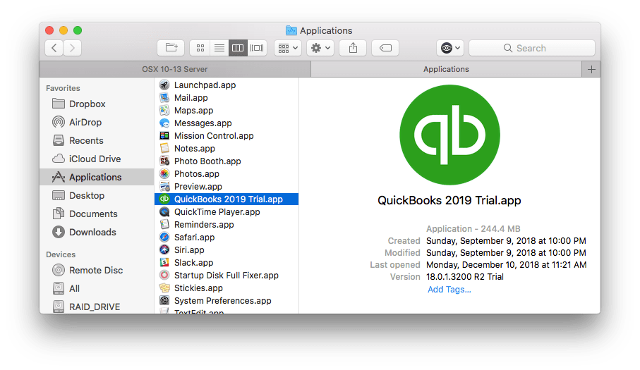 upgrade quickbooks 2018 for mac
